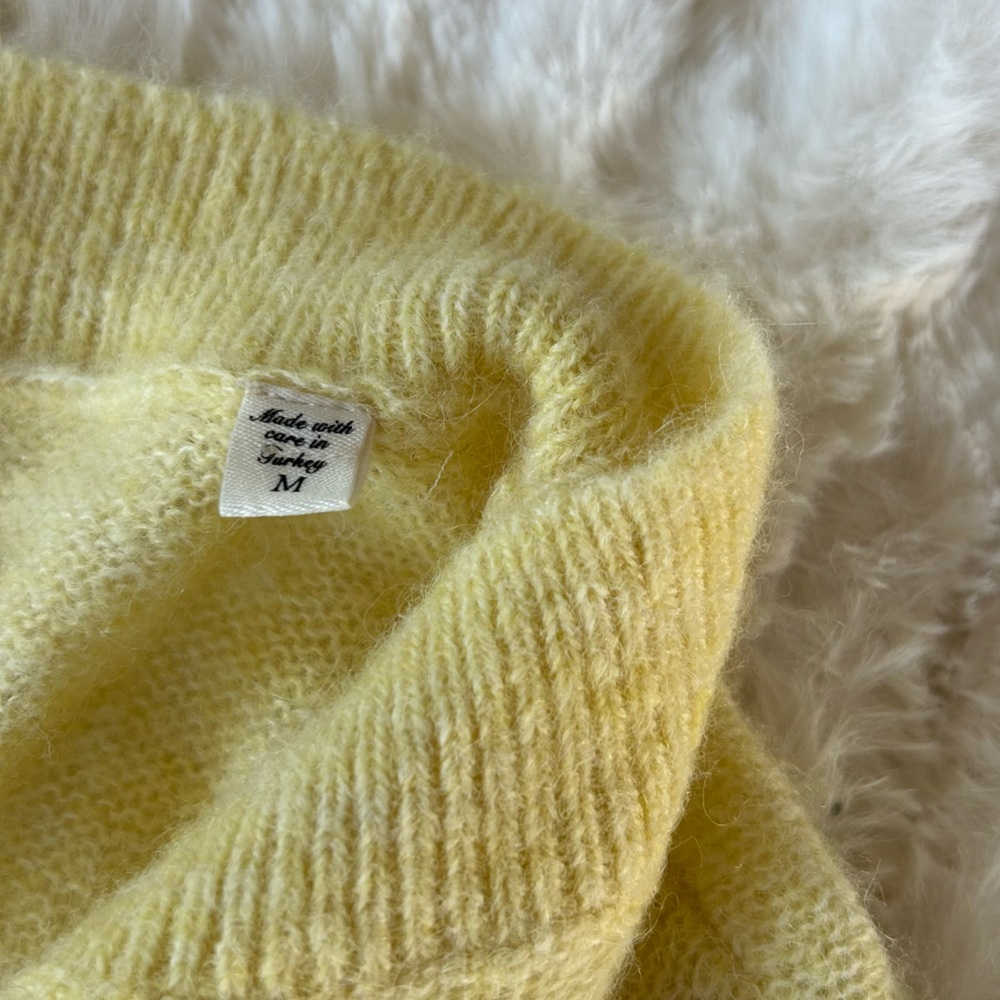 New Doen Anisa Cardigan in Dandelion - Picture 8 of 14